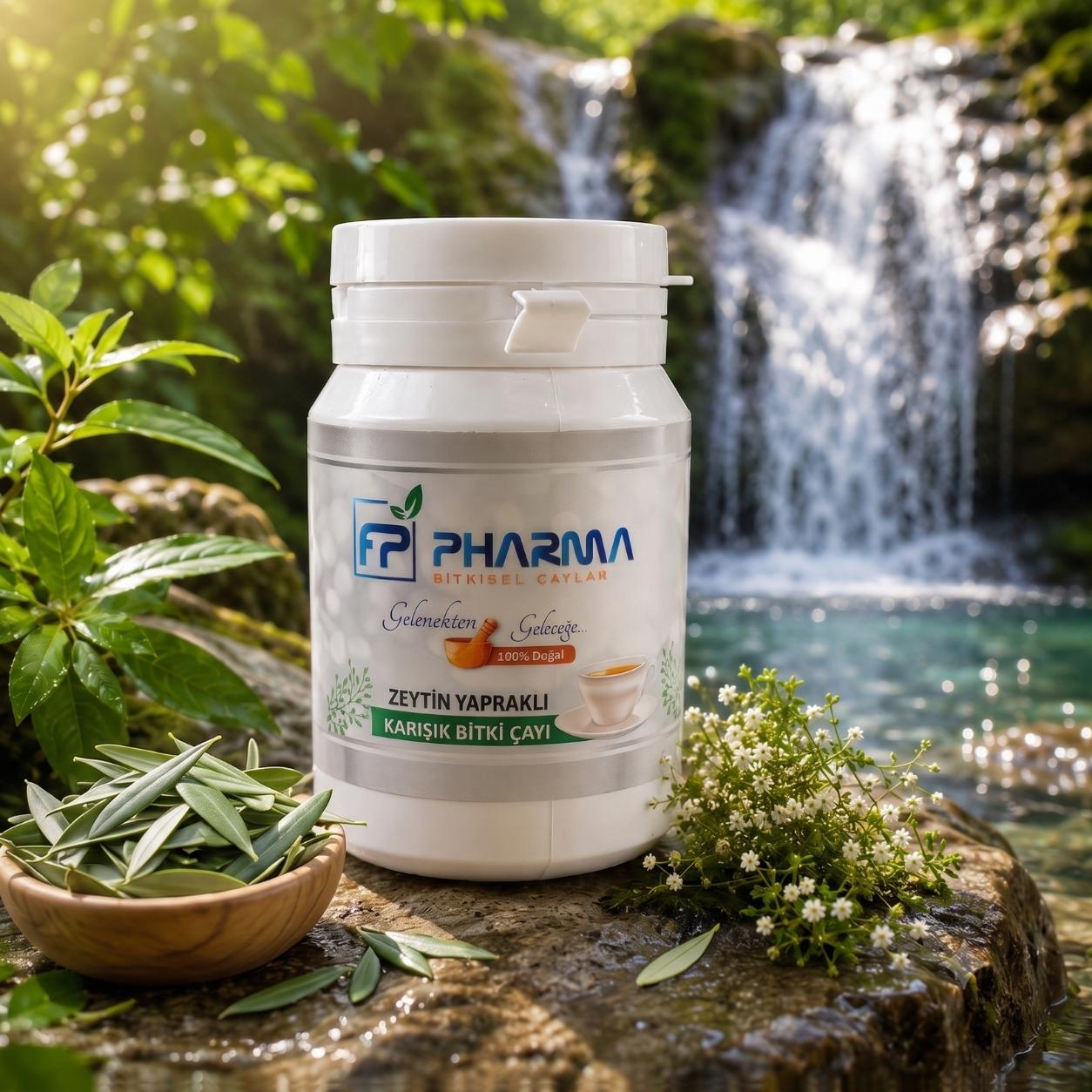 FP PHARMA Zeytin Yapraklı Karışık Bitki Çayı 035 KLS 30 Gr