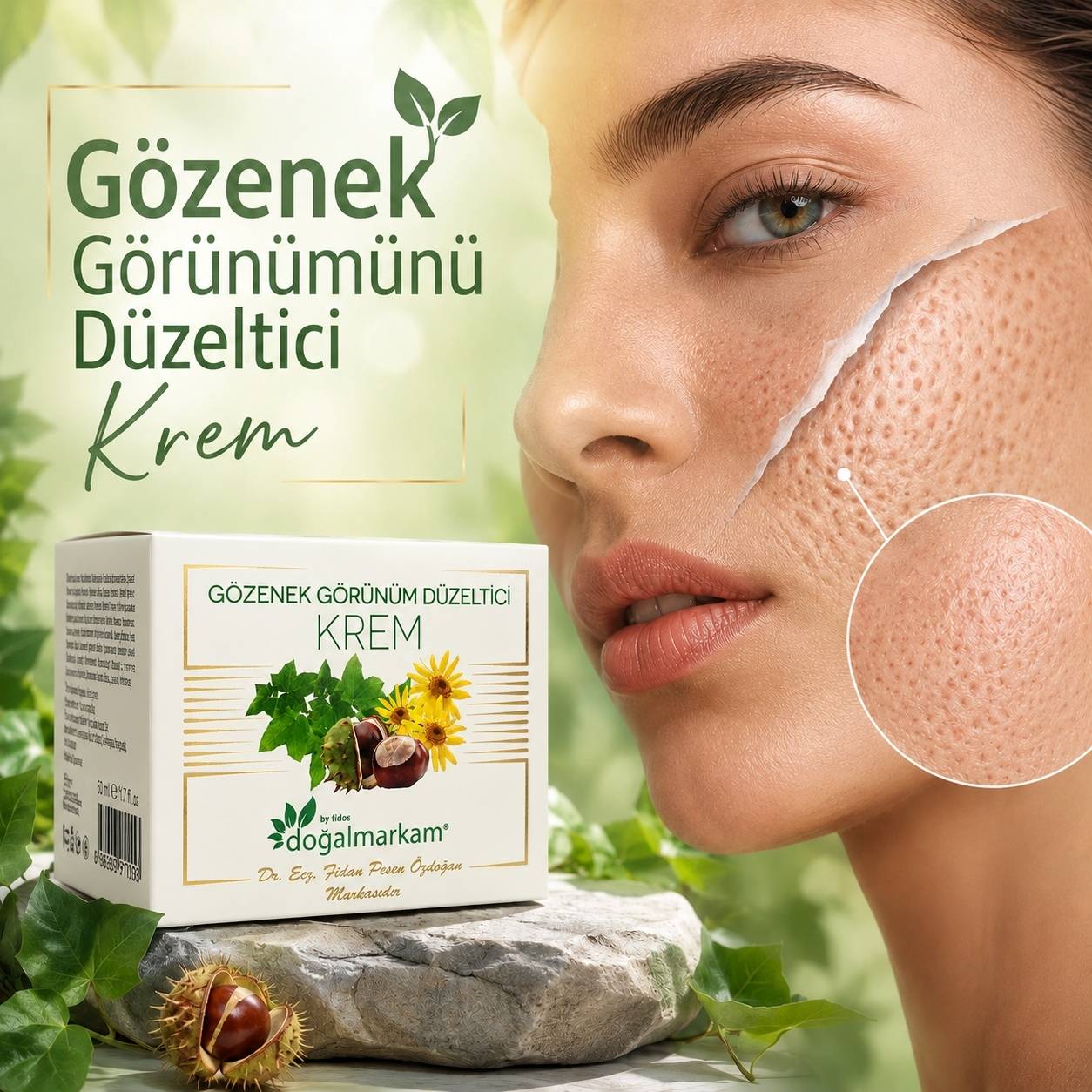 Doğalmarkam Gözenek Sıkılaştırıcı Krem (50ML)  