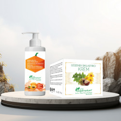 Doğalmarkam Gözenek Sıkılaştırıcı Krem 50 ml , Doğalmarkam Granüllü Yüz Peeling 150 ml  2'Li Set