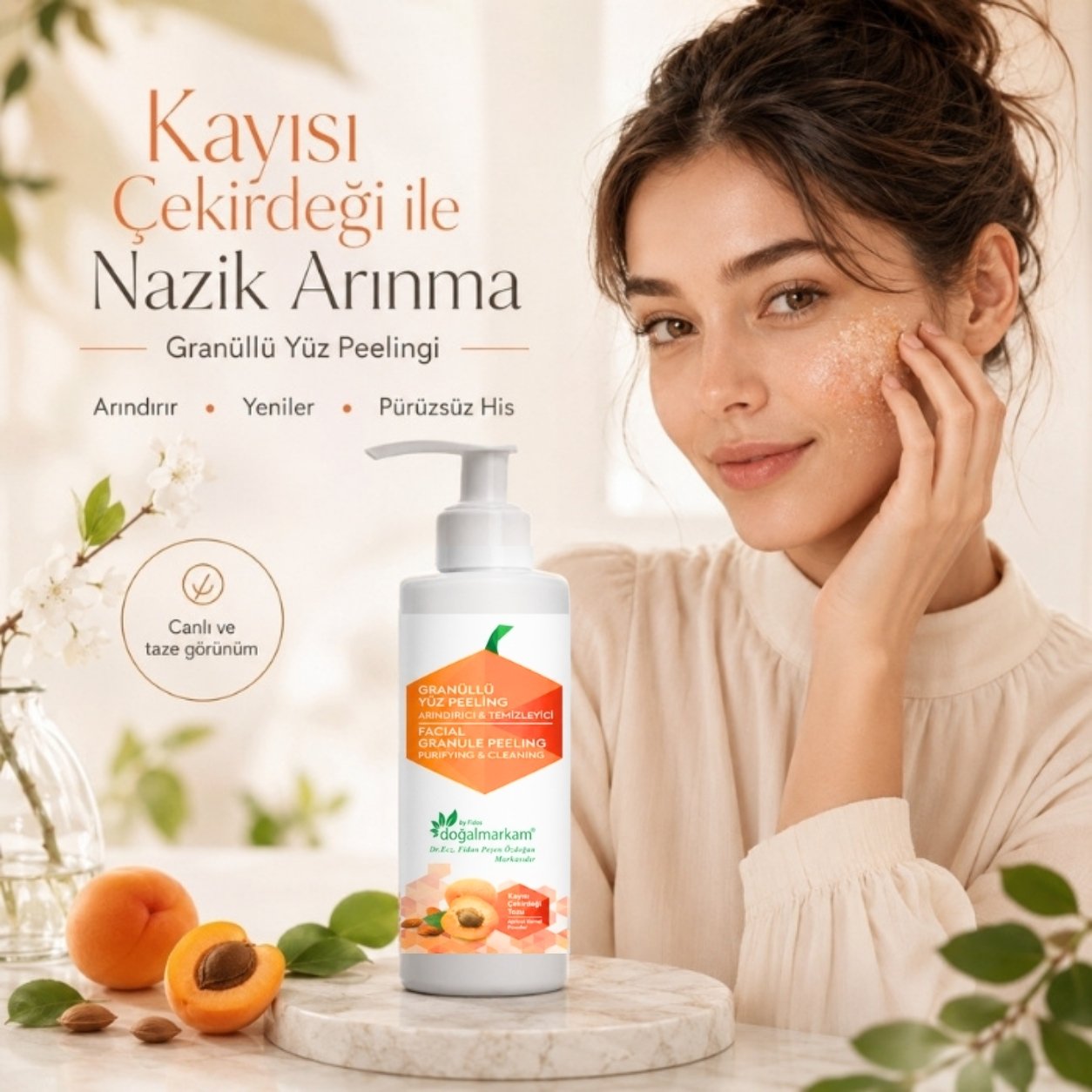 Doğalmarkam Granüllü Yüz Peeling (150ML)