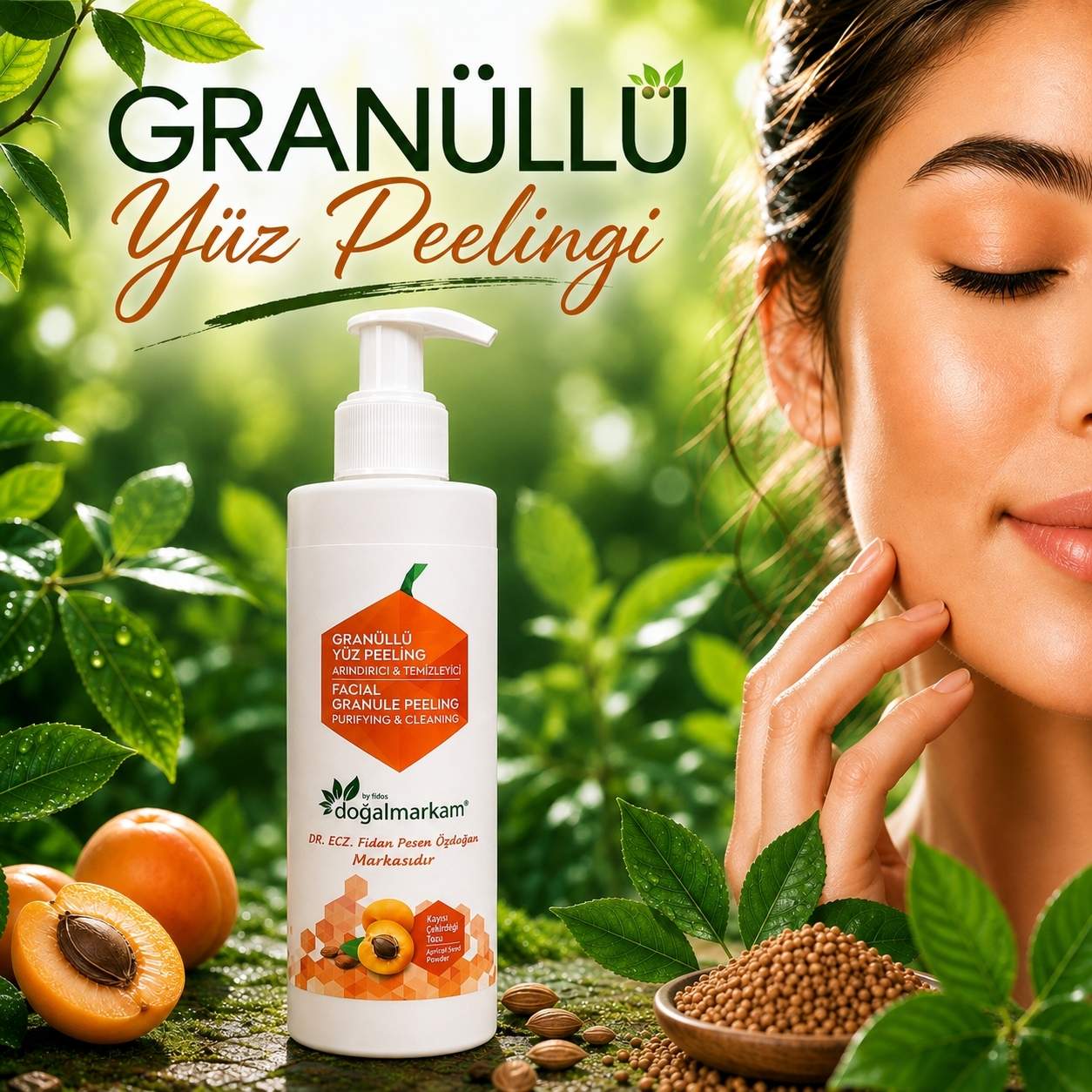 Doğalmarkam Granüllü Yüz Peeling (150ML) - 1