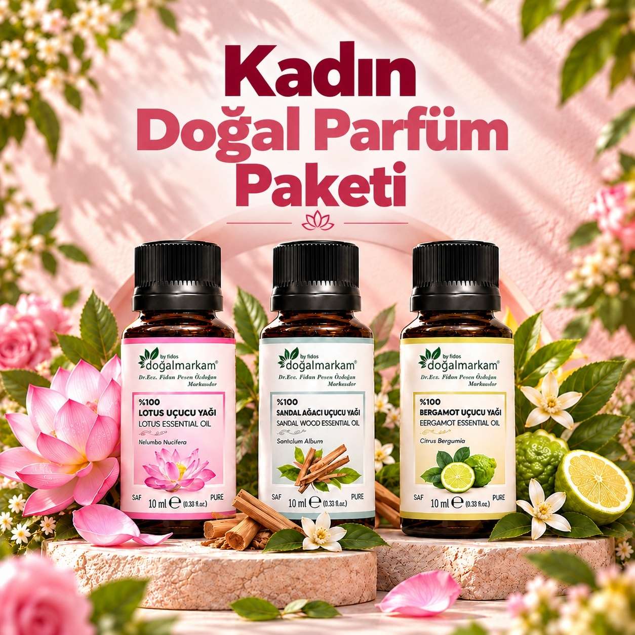 KADIN DOĞAL PARFÜM PAKETİ 