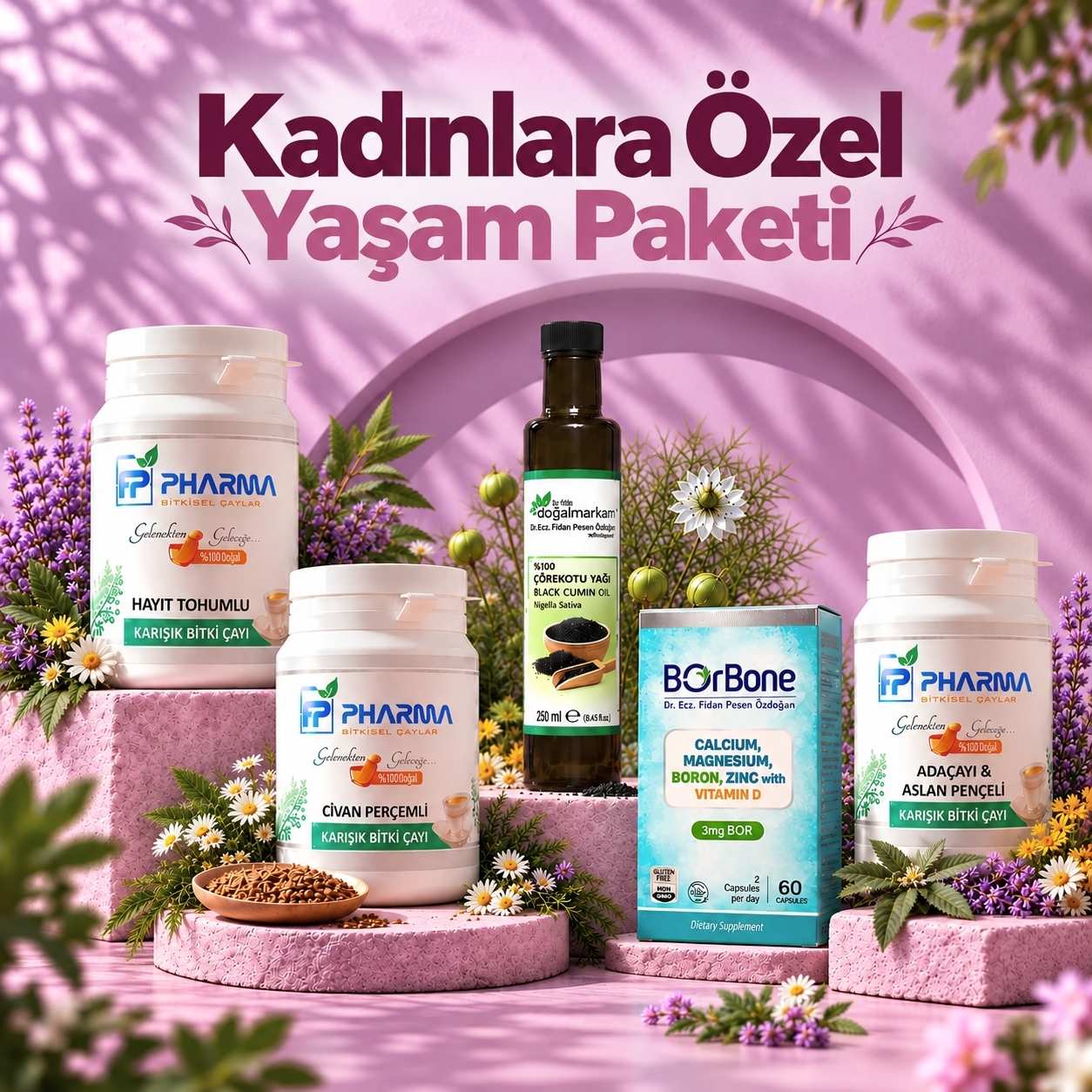 KADINLARA ÖZEL YAŞAM PAKETİ